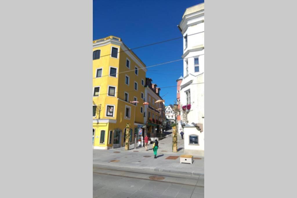 Altstadtwohnung Traunstein Mit Traunseeblick 1A Гмунден Екстериор снимка