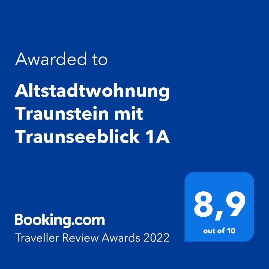 Altstadtwohnung Traunstein Mit Traunseeblick 1A Гмунден Екстериор снимка